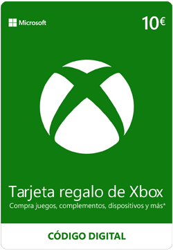 Tarjeta regalo 10 € para Xbox