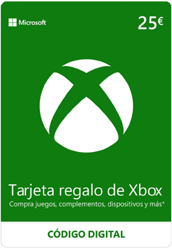 Tarjeta regalo 25 € para Xbox