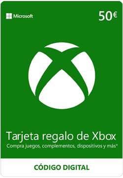 Tarjeta regalo 50 € para Xbox