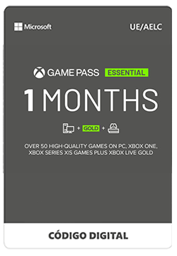 Suscripción Xbox Game Pass Essential 1 mes para Xbox